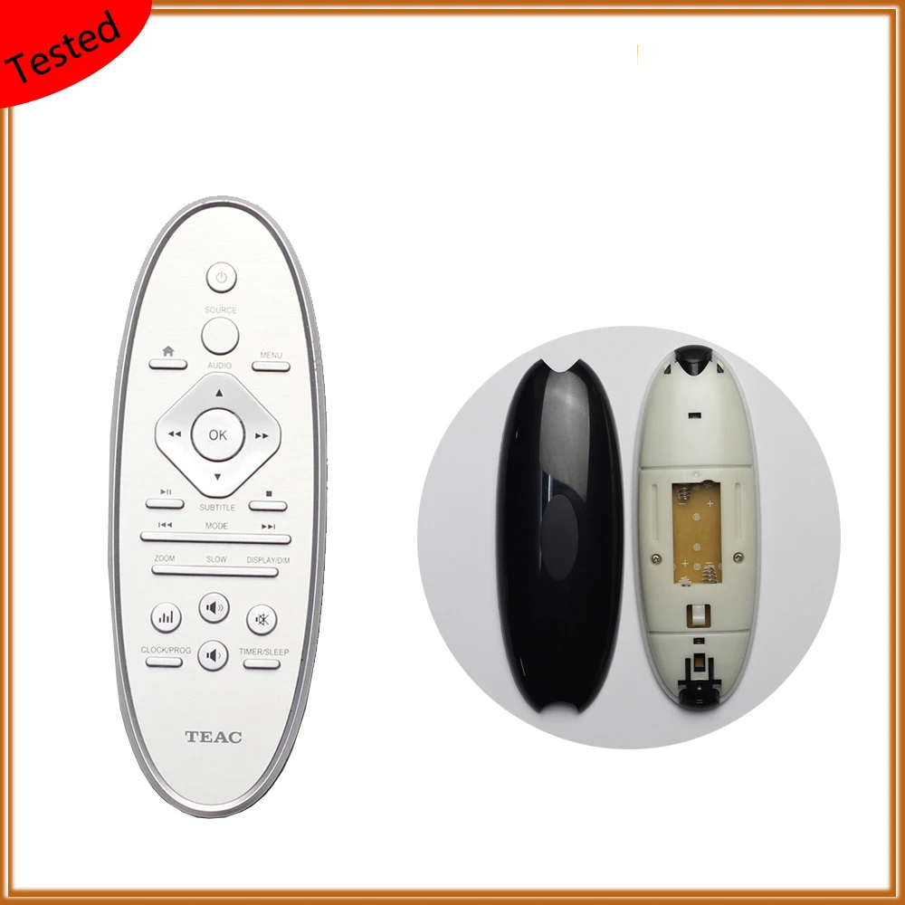 Controle remoto novo original teac leitor de sistema de áudio para receptor av tv player controlador