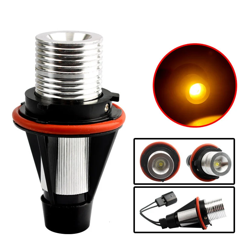 

1Pc Error Free LED Flashing Angel Eyes Marker Halo Lights Bulbs For BMW E39 E53 E60 E61 E63 E64 E65 E66 E87 525i 530i xi 545i M5