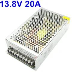 13.8V 20A 280W Regulated Switching Power Supply 110V 220V AC To DC For Monitoring Security Intercom Access Control System