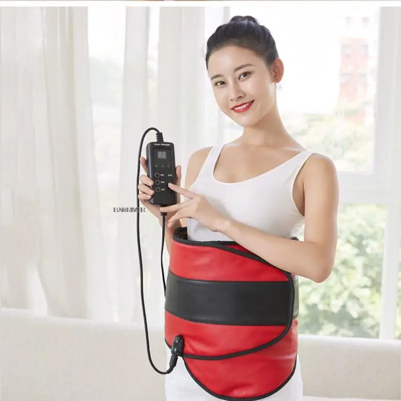 220V Far-infrared heating belt warming the reducing fat burning thin waist reducing belly and abdomen vibration massager