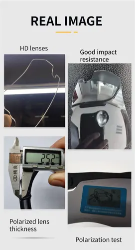 Imagen 2 del producto Alta impacto, opción polarizada con clasificación CE EN 166, gafas de tiro especiales militares, gafas tácticas balísticas, gafas de sol de combate