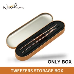 NATUHANA Professional Tweezer Storage Box for Eyelash Extension,Tweezer Organizer Case, Lashes Tweezer Box,Eyelash Planting Tool