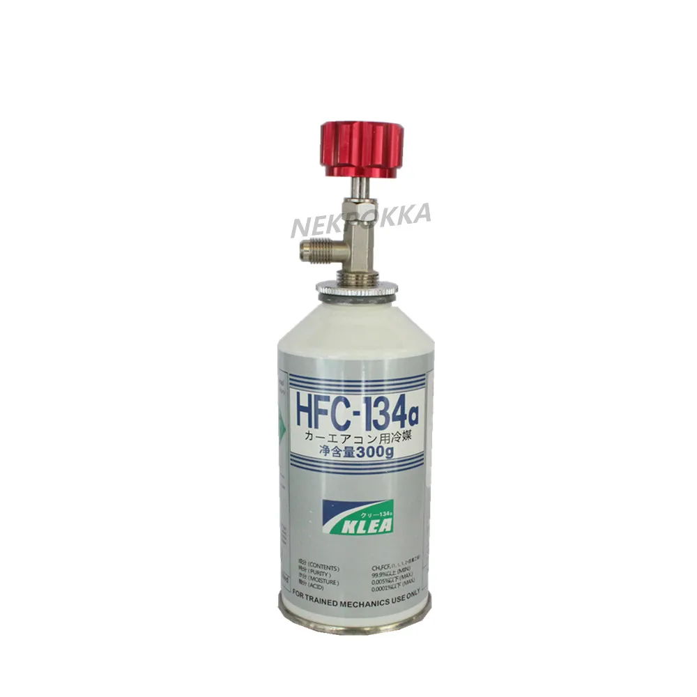 R134a A/C Refrigerant bottle opener,M14 1/4 R134a Refrigerant Distribution valve