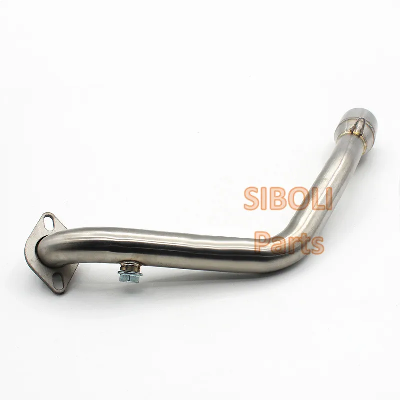 

Slip On For Vespa GTS300 GTS 300 250 Exhaust Systems Middle Front Link Pipe Escape Moto Motorcross Bike Racing GTS250 2007- 2020