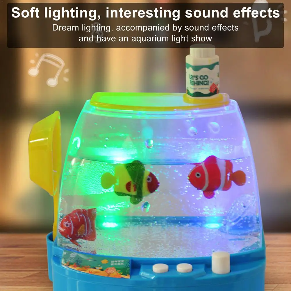 Electric Fish Tank Interactive Feeding Experience Children Children\'s Simulation Interesting Toy Kids Aquarium Electric Fish Toy