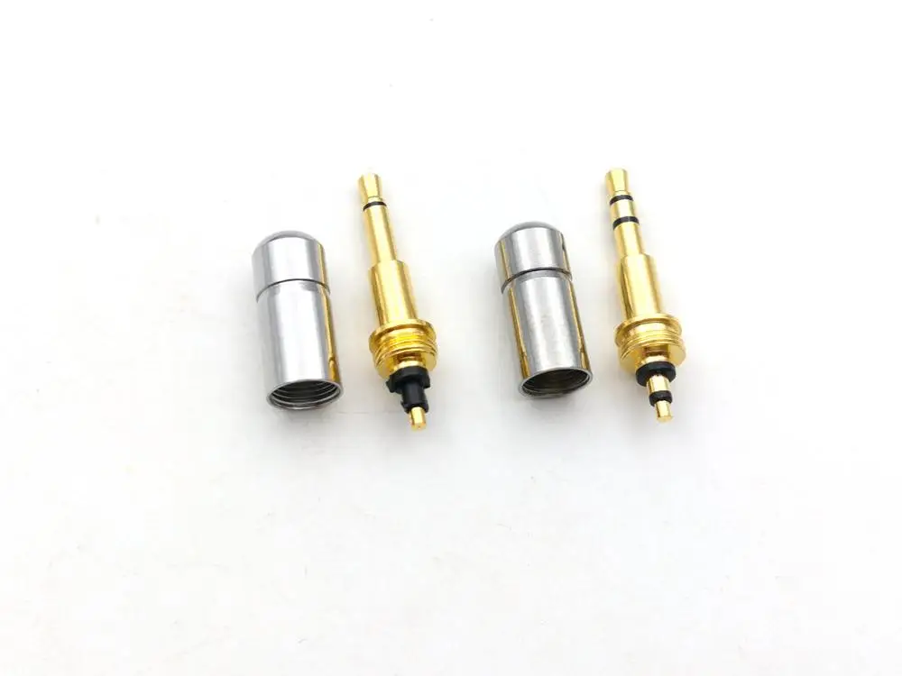 100pcs Mini 2.5 mm mono/Stereo Brass Plug Audio Jack Earphone Adapter for DIY  Headset Earphone