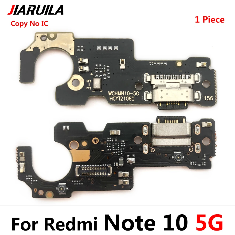 USB Charging Port Microphone Dock Connector Board Flex Cable For Xiaomi Redmi Note 7 8 8T 9 9s 10 11 Pro 5G