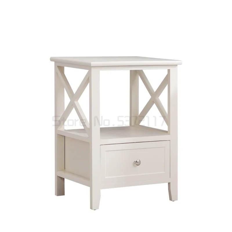 

Simple and self-contained bedside table economy narrow side cabinet bedroom storage cabinet European style