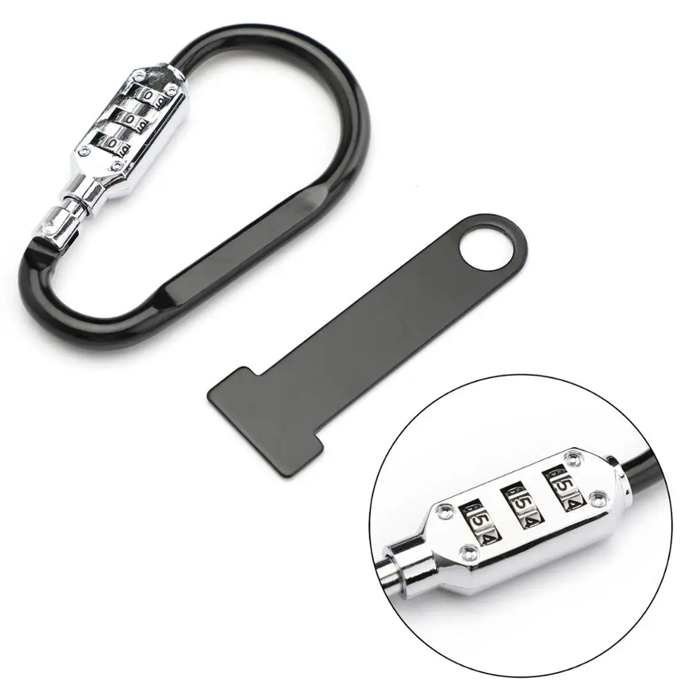 Areyourshop Universal HELMET LOCK + T BAR Fits Around Up to 1 1/2