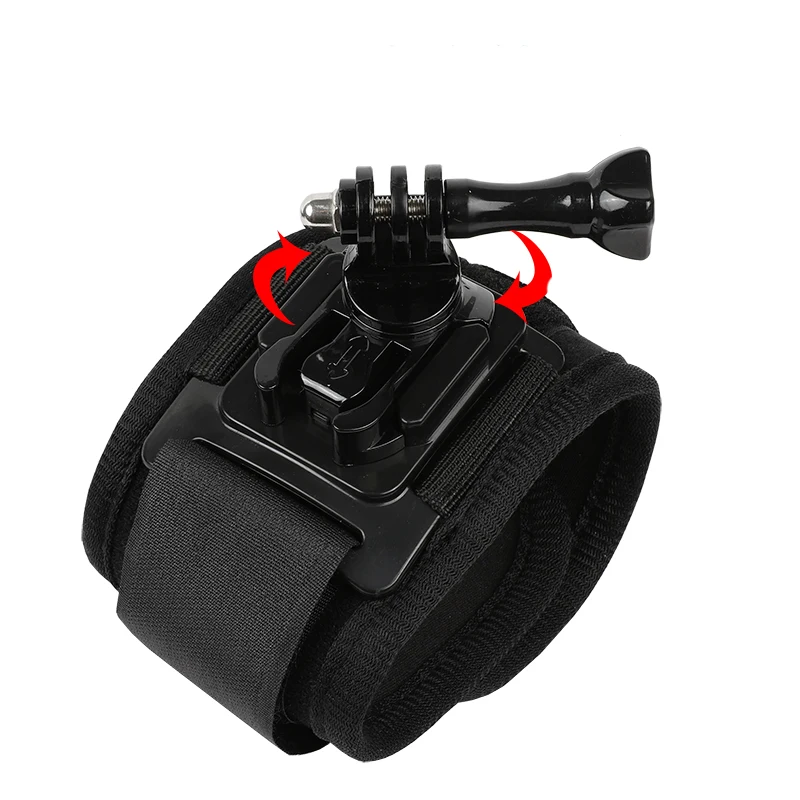 360 Degree Rotating Wrist Strap Expand Frame 14 Adapter Bracket Set For DJI Pocket 2 ACTION 2 Gopro 10 9 8 Camera Accessories