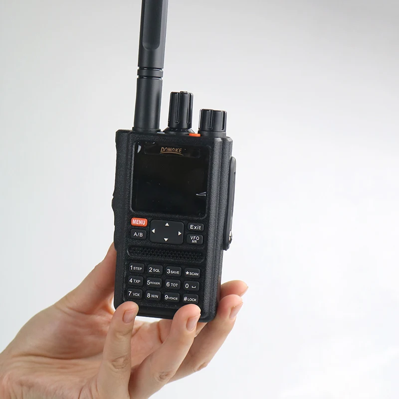 2 Pcs Dongke UV 8F Portable Kuat Radio Walkie Talkie Km CB Stasiun Radio Yaesu Meter Transceiver Radio VHF comunicador