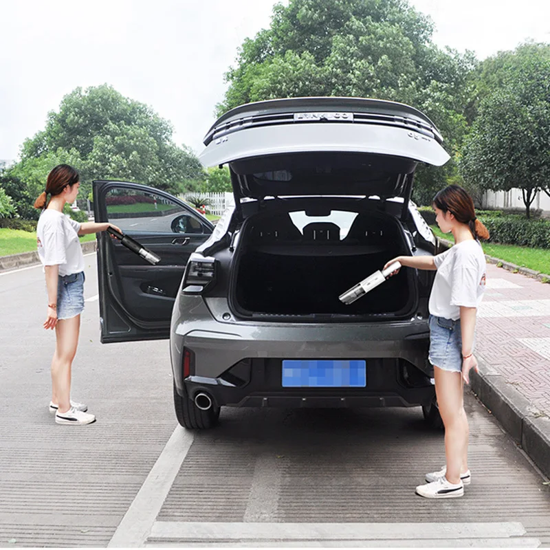 Wire/Wireless Car Vacuum Cleaner High Power Wet/ Powerful Suction Handheld Home & Car Dual Use Mini Vacuum Cleaner