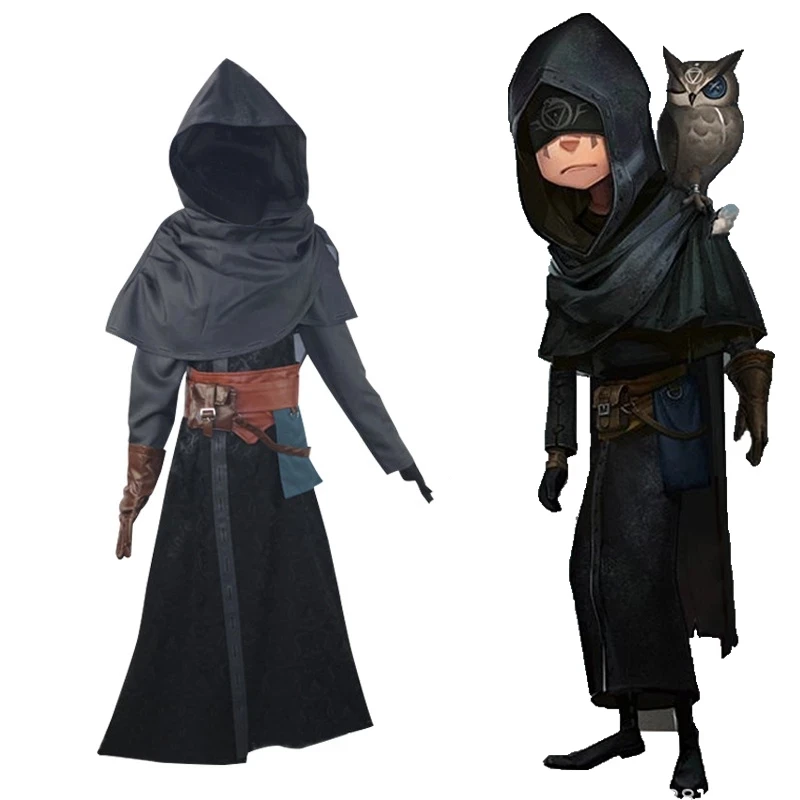 Game Identity V Diviner Prophet Cosplay costumes Seer Eli Clark Cosplay Costume survivor Original Skin Cosplay Clothes owl Props