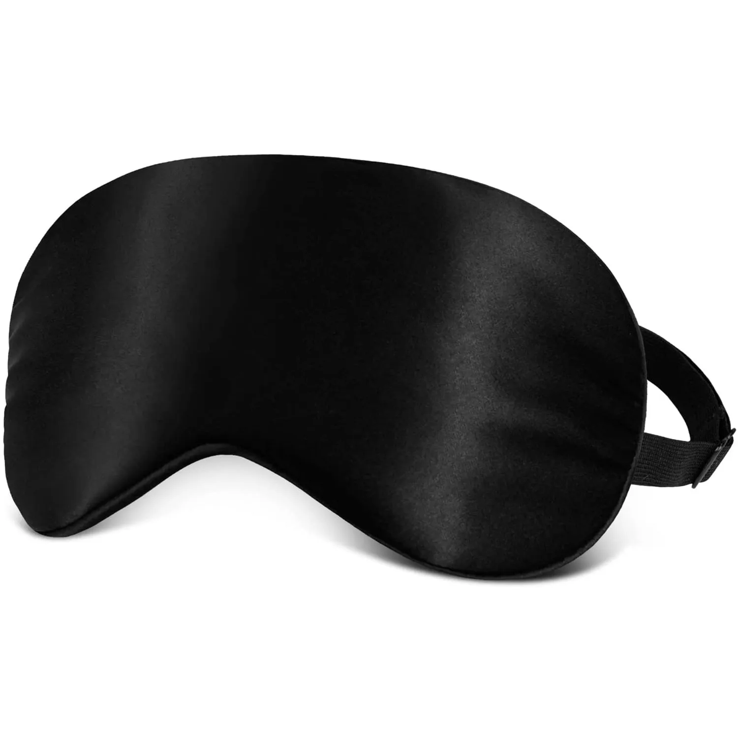 

Natural Silk Eye Mask for Sleeping, Sleep Eye Mask , Blindfold with Adjustable Strap, Eye Cover for Night Sleeping