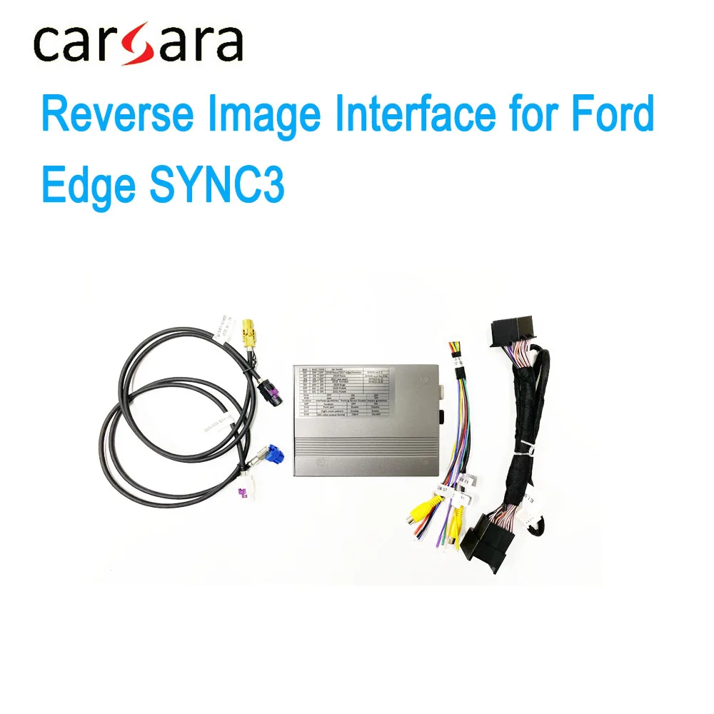 

Руководство по парковке автомобиля, входные комплекты для Ford Edge SYNC3, решение для обратной камеры, интегрированный видеоинтерфейс для заднего изображения