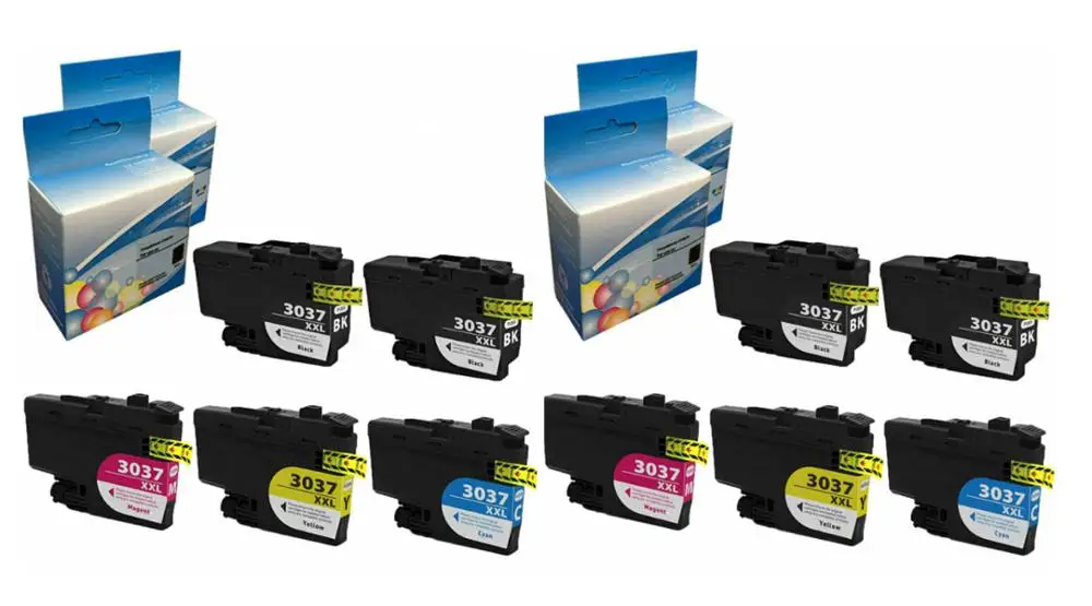 

10PK Compatible Ink Cartridge for Brother LC3037 MFC-J5845DW MFC-J5945DW MFC-J6545DW MFC-J6945DW