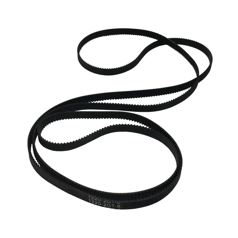 GT2 Closed Loop Timing Belt Rubber 2GT 6mm 3D Printer Parts 110mm 112mm 1220 852 752 610 400 300 280 200 158 mm Synchronous Belt