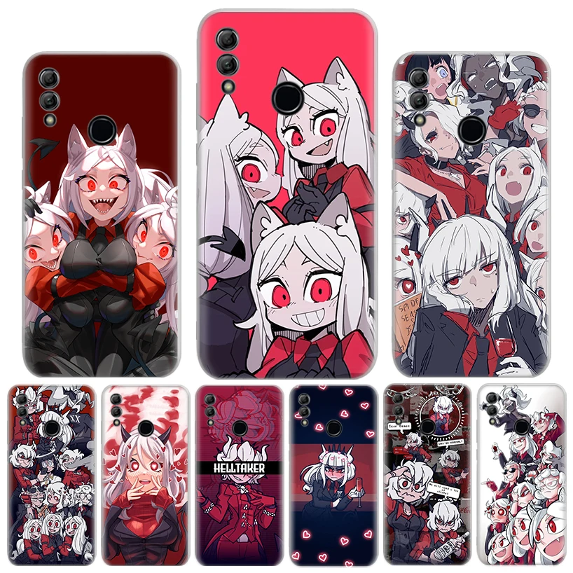 Game Girl Helltaker Soft Phone Case For Huawei Honor 10 9 20 Lite Y5 Y6 Y7 Y9 P Smart Z 2019 8A Pro 8X 8S 7A 7X 9X Coque