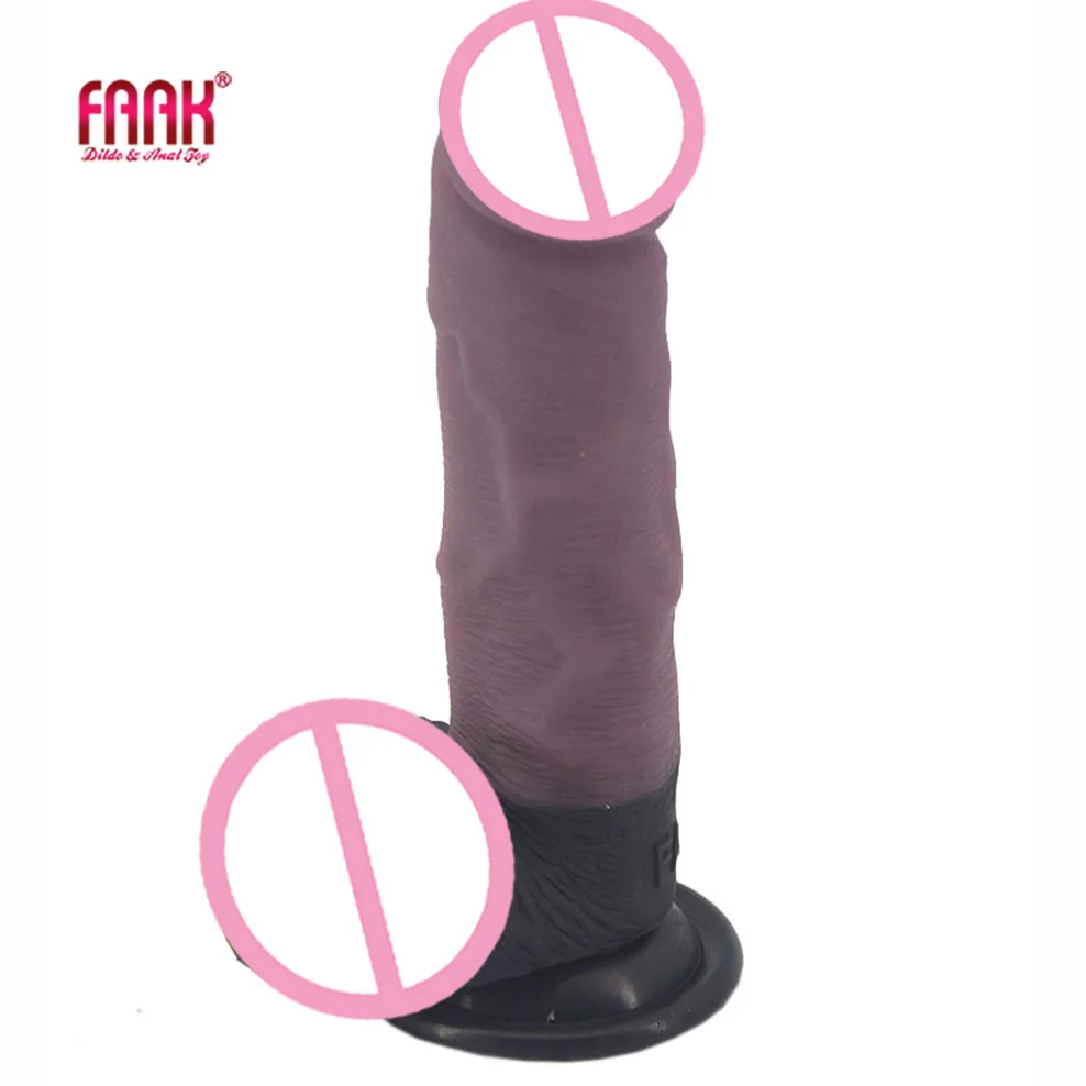 FAAK silicone realistic dildo suction cup sex toys for women man fake penis China wholesale adult products lesbian masturbator