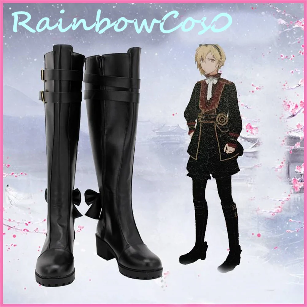 Ensemble Stars no nazuna Cosplay zapatos botas juego Anime Halloween RainbowCos0 W1653