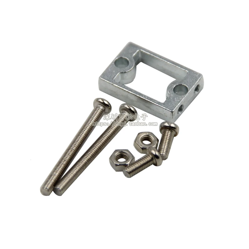 TT 모터 브래킷, 모터 선반, 알루미늄 합금, 스마트 자동차 섀시 휠 나사 패스너