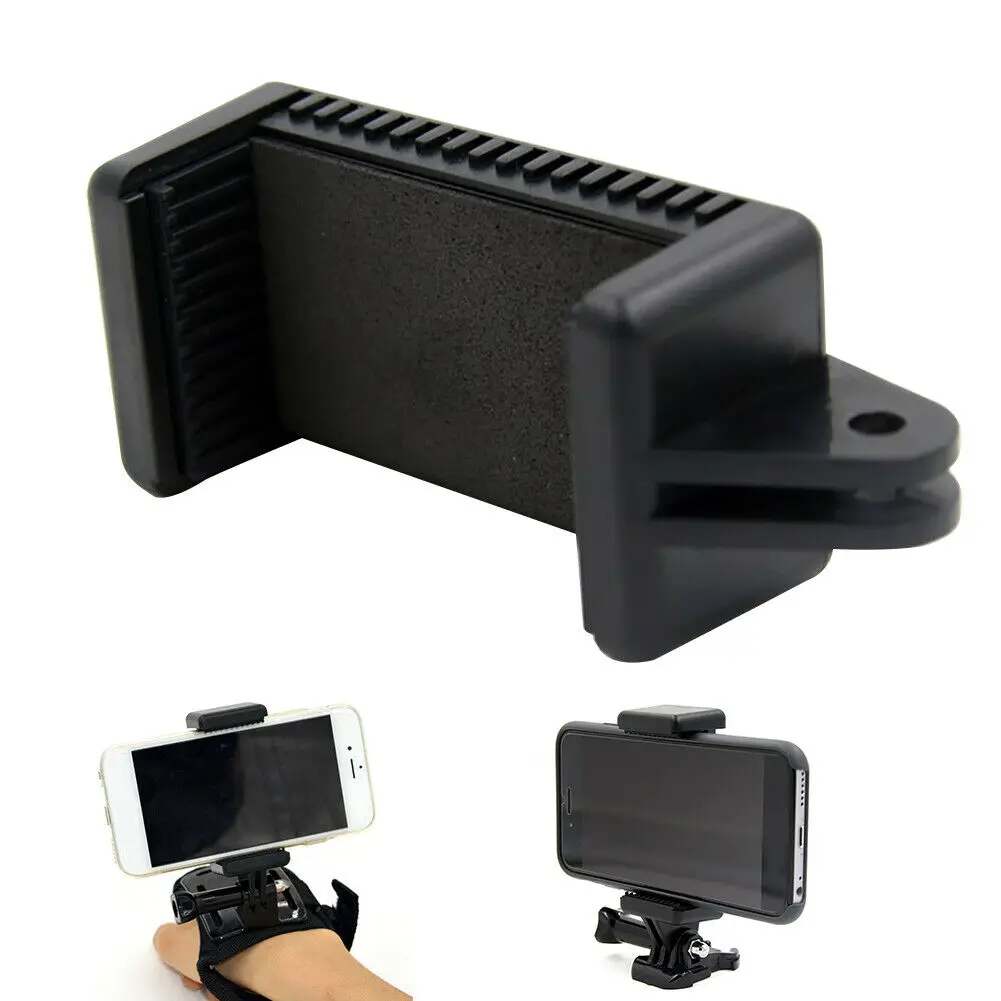 2 szt. Uchwyt wysuwany Monopods stojak klip z 1/4 śruba akcesoria do kamery uniwersalny uchwyt telefonu regulowany uchwyt na GoPro