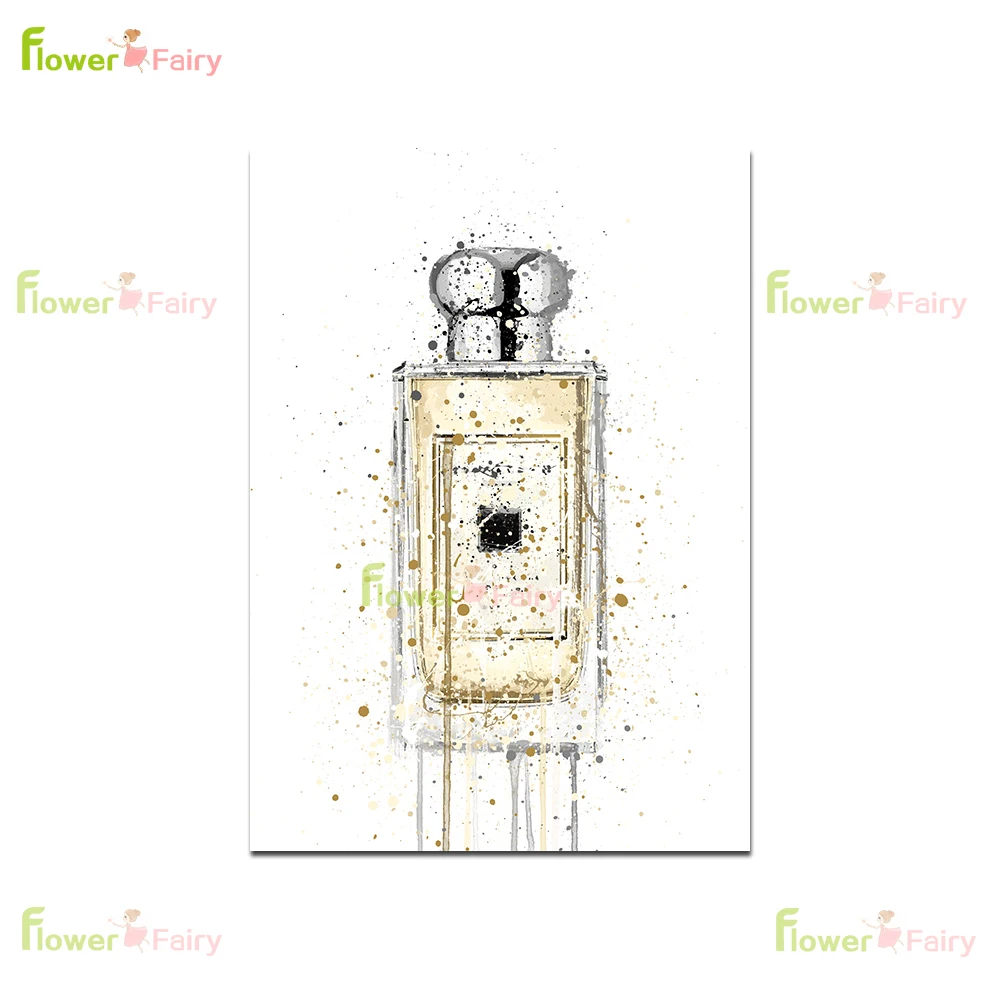 Fashion Perfume Make Up Nordic Poster Modern Magazine Posters Wall Art Canvas Painting Wall Pictures For Living Room Unframed
