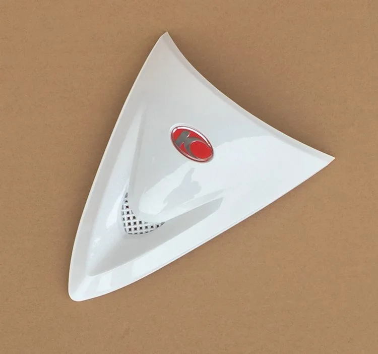 Motorcycle Panel Small Cover Triangle Frosted Black Baking Pearl White for Kymco Gp110