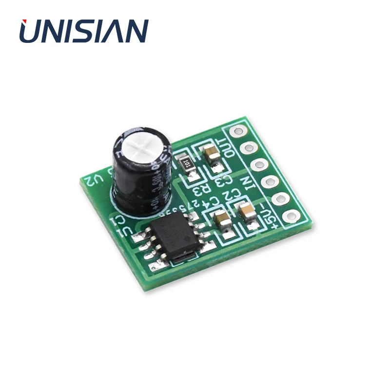 UNISIAN XPT8871 Mono Audio Power Amplifier board 6W Stereo Mini Amplifiers Module Support battery For Portable Auido System