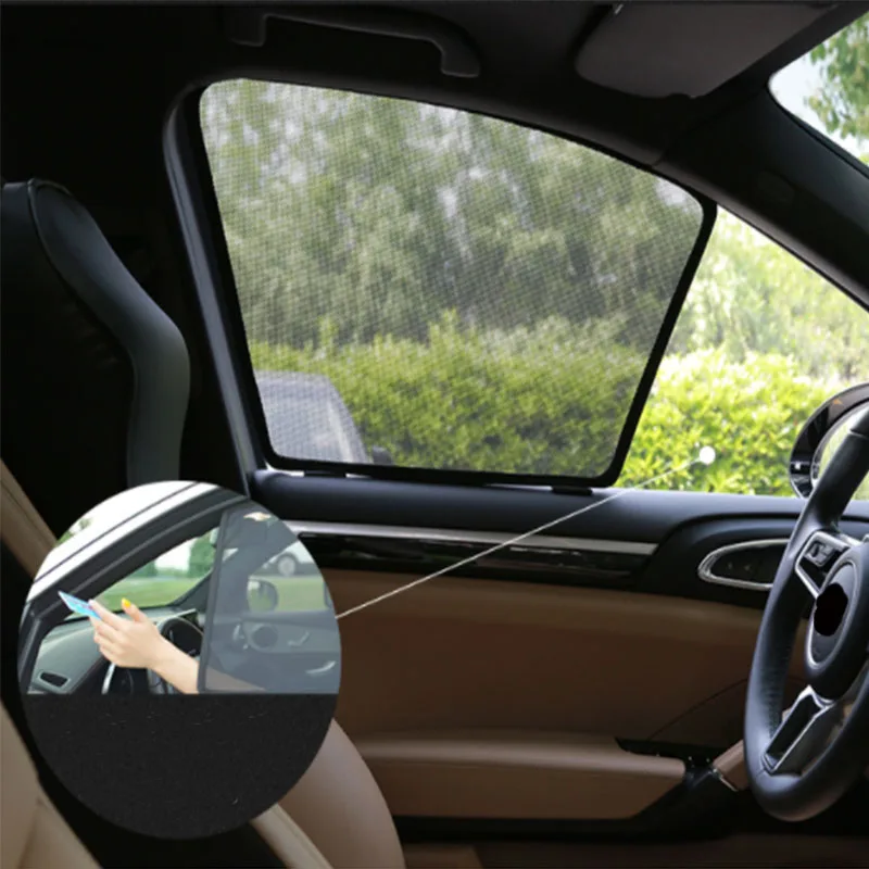 

Magnetic Car Window Sunshield For Volvo XC90 2010~2013 2017~2019 Gauze Mesh Sunshade Protection Cover Accessories