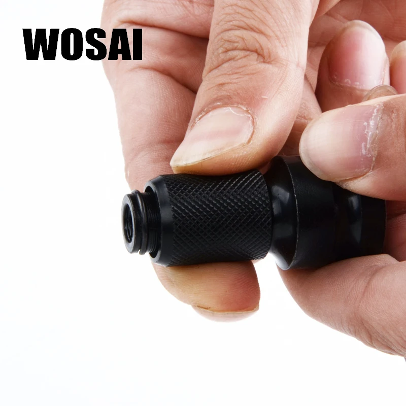 WOSAI 1/2 inch Square To 1/4 inch Hex Ratchet Socket Wrench Socket Adapter Spanner Set Drive Converter Impact Tool