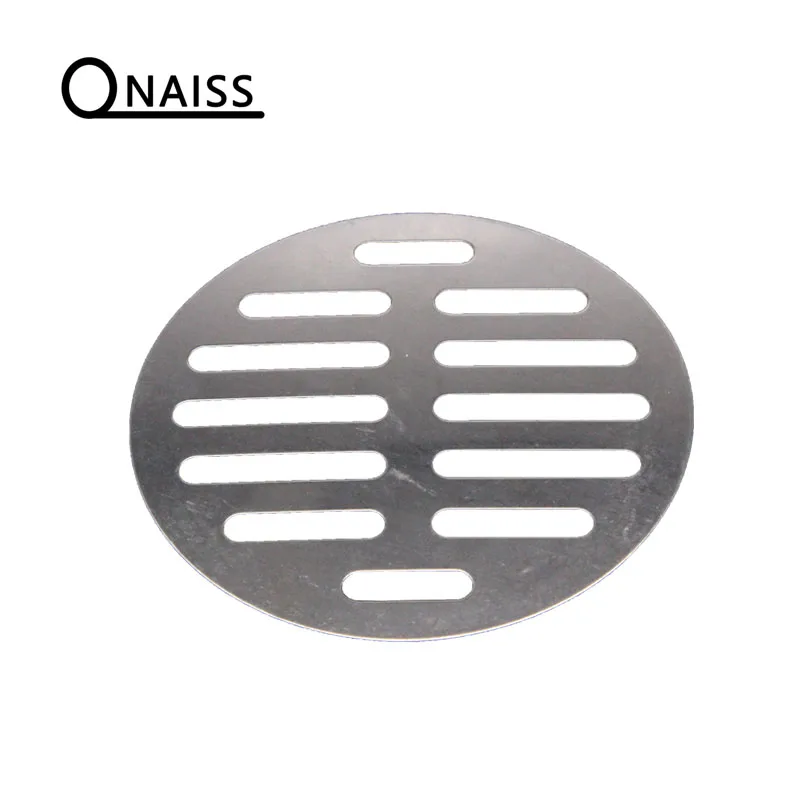 Square/Round Floor Drain Covers Bathroom Supplies Silver Tone Stainless Steel Floor Drain Covers Square Side Drain Grille