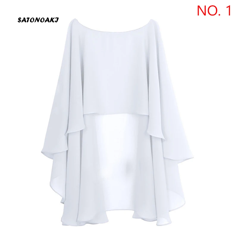 Womens Dames Zachte Bruiloft Capes Jas Wraps Chiffon En Parels Bolero Bruids Bolero Mariage Bruid Avond Prom Cover Up Sjaal