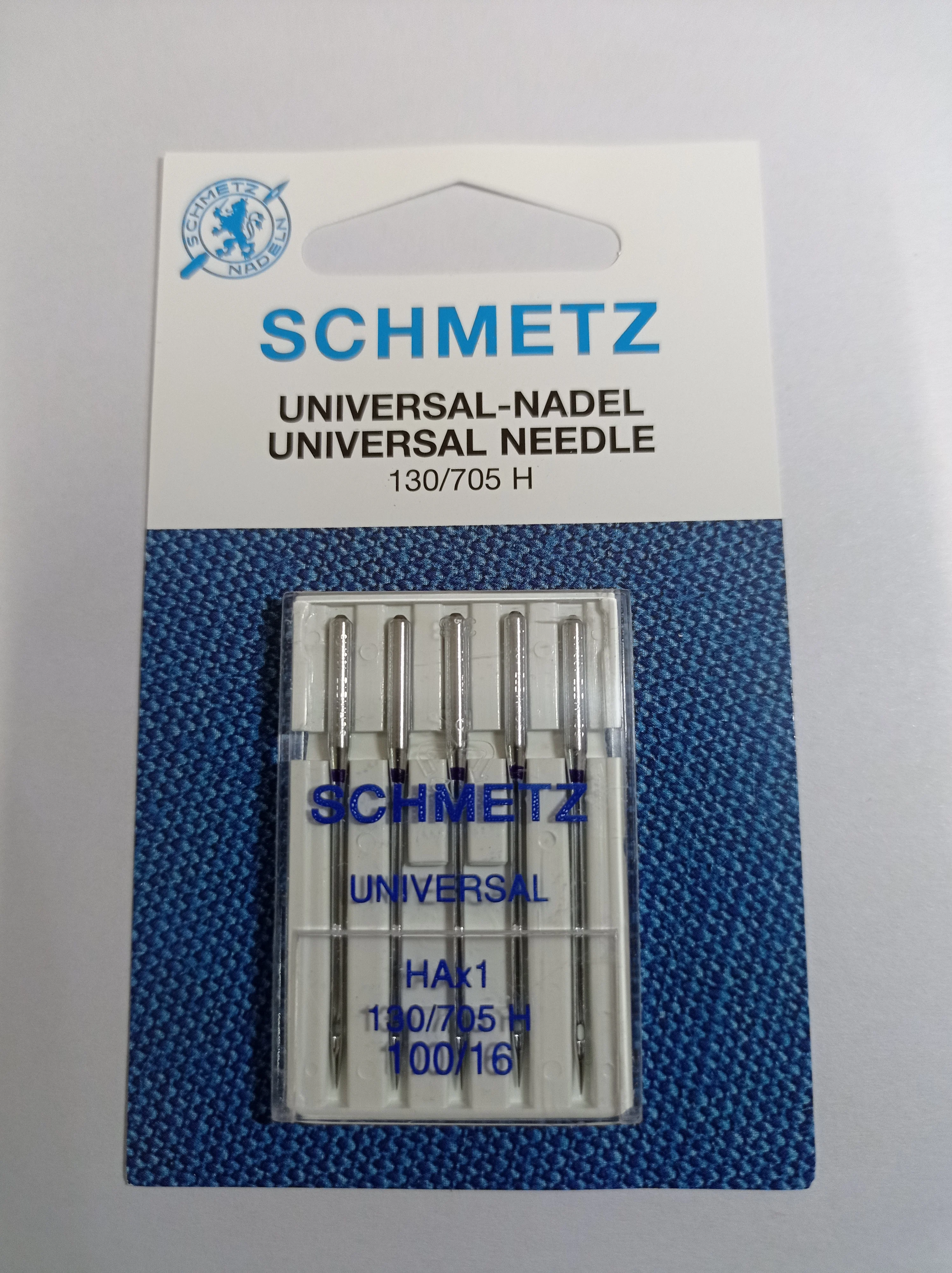 1pack=5pcs SCHMETZ UNIVERSAL Needles HA x 1,130/705H,15x1 Size #9 #11 #12 #14 #16 #18 for sewing singer brother bernina pfaff