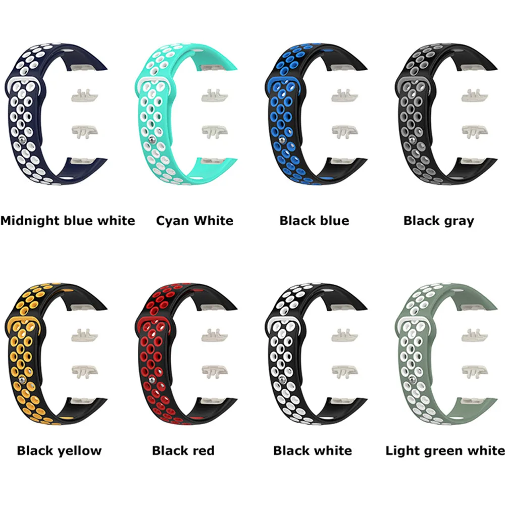 21mm Silicone Watch Strap for Huawei Band6 Watchband Bracelet for Honor Band6 Wristband Replacement Watches Accessories