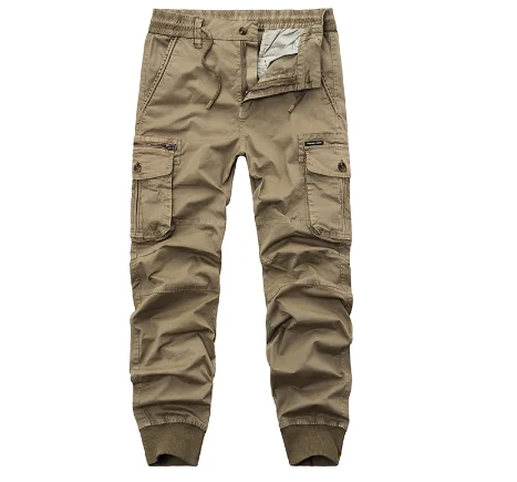 Pantalones Cargo tácticos de camuflaje para hombre, pantalón militar de algodón, informal, estilo Hip Hop, 38, 2020