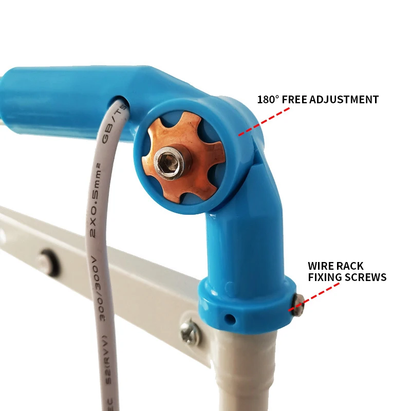Lampe de travail LED, lampe à économie d'énergie pour éclairage de machine à coudre, lampe de travail HY-LED-A, accessoires de machine à coudre