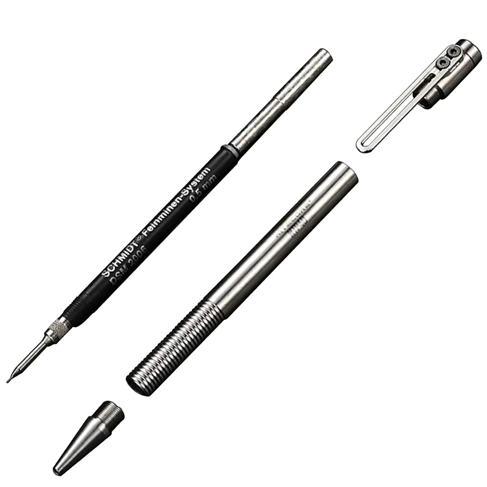 Imagem -04 - Nitecore Titanium Alloy Mechanical Pencil Ntp40 Autodefesa Escrita Cartooning Excelente Esboço Atacado