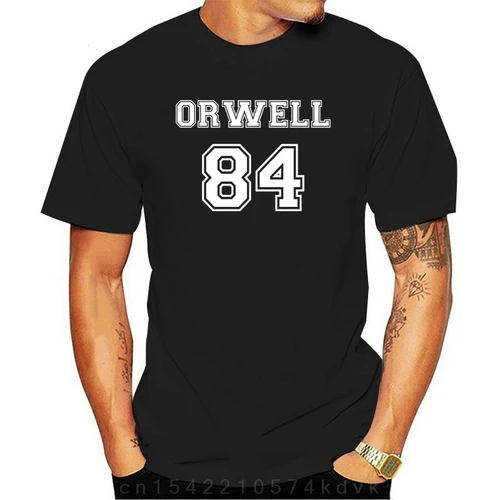 남성 티셔츠 George Orwell 1984 티셔츠, 여성 티셔츠 