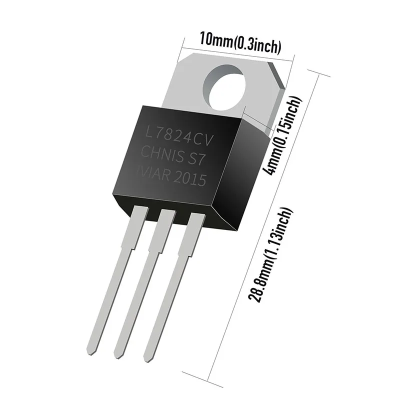 50pcs Linear Regulator Transistor Electronic Kit L7812 LM317T L7805 L7806 L7808 L7809 L7810 L7815 L7818 L7824 10 Value*5pcs