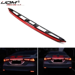 iJDM Car LED For 2018-up Toyota Camry Center Trunk Lid One-Piece Rear Taillight Bar,ail,Brake &Rear Fog Lamps Turn Lights Red