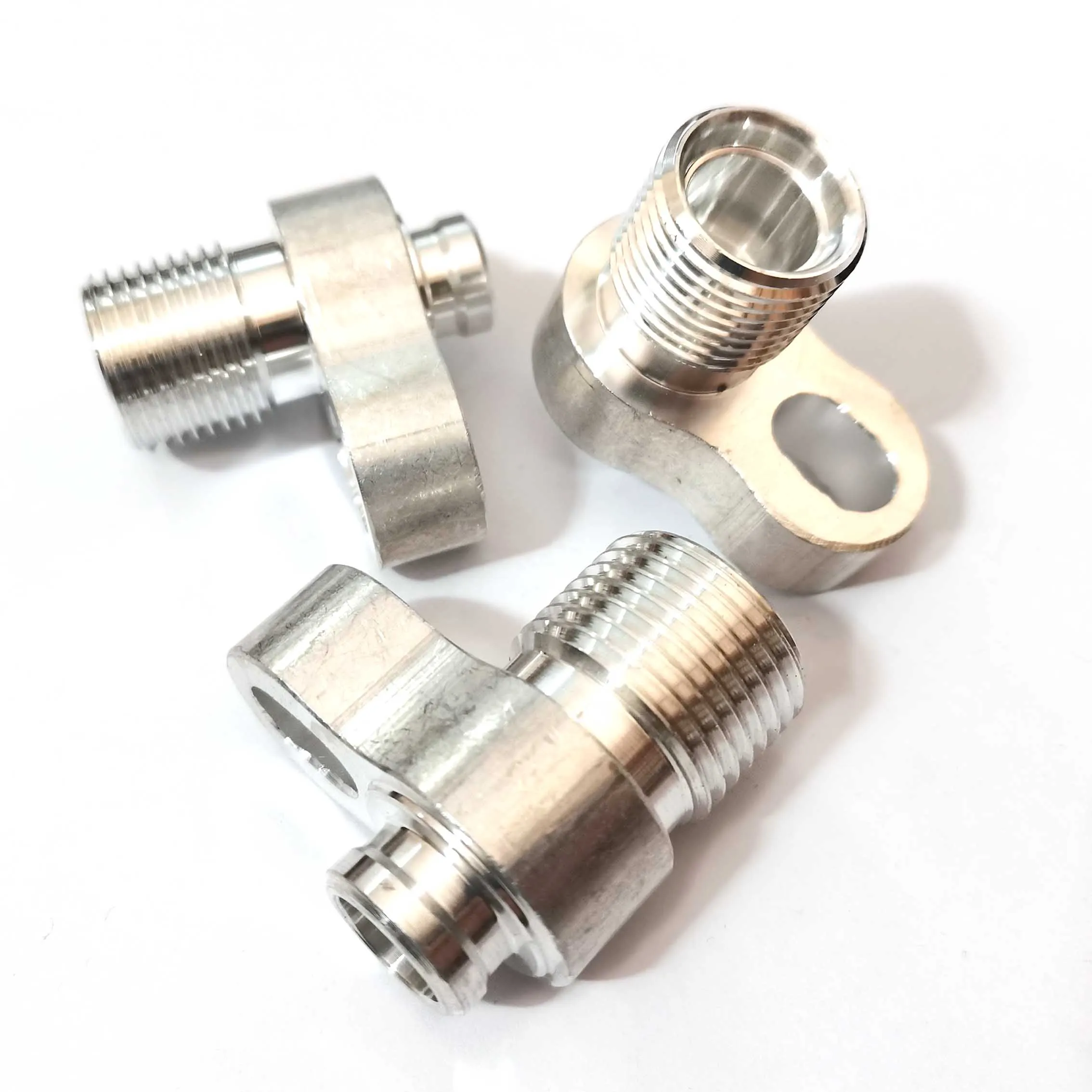 3PCS Automotive Air Conditioning Compressor Pipe Fittings AC Hose Aluminum Joints For 96 R12 3/8 1/2 5/8 Connector