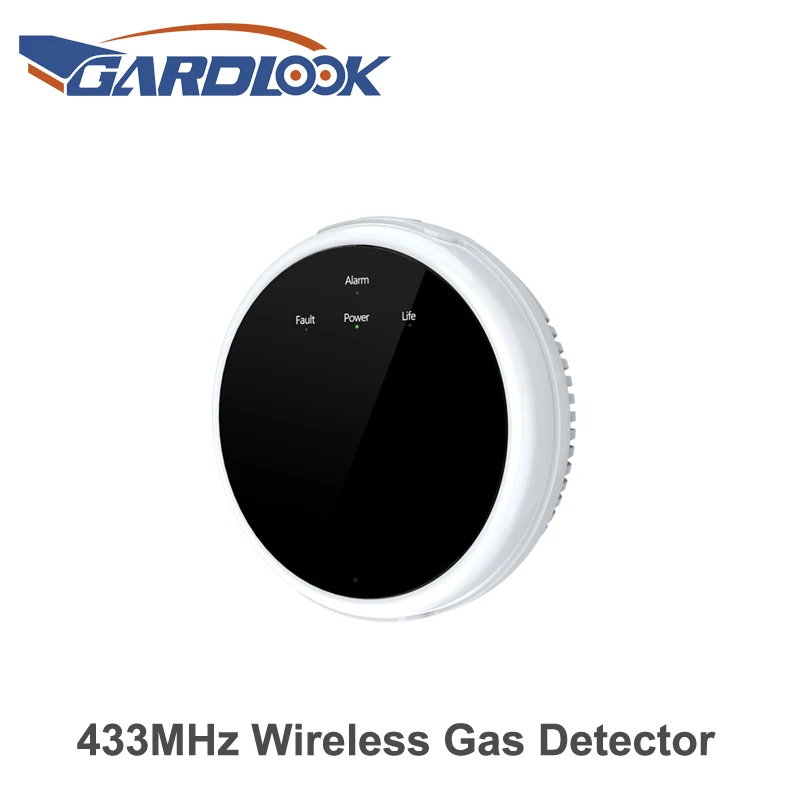 GARDLOOK Wireless LPG GAS Leakage Natural Combustible Detector 433MHz Gas Leak Sensor Alarm For Home Security Alarm System