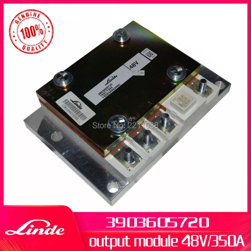 

Linde forklift genuine spare part 3903605720 output module 48V/350A used on 322 324 335 electric truck E12/E14/E15/E16/E18/E20