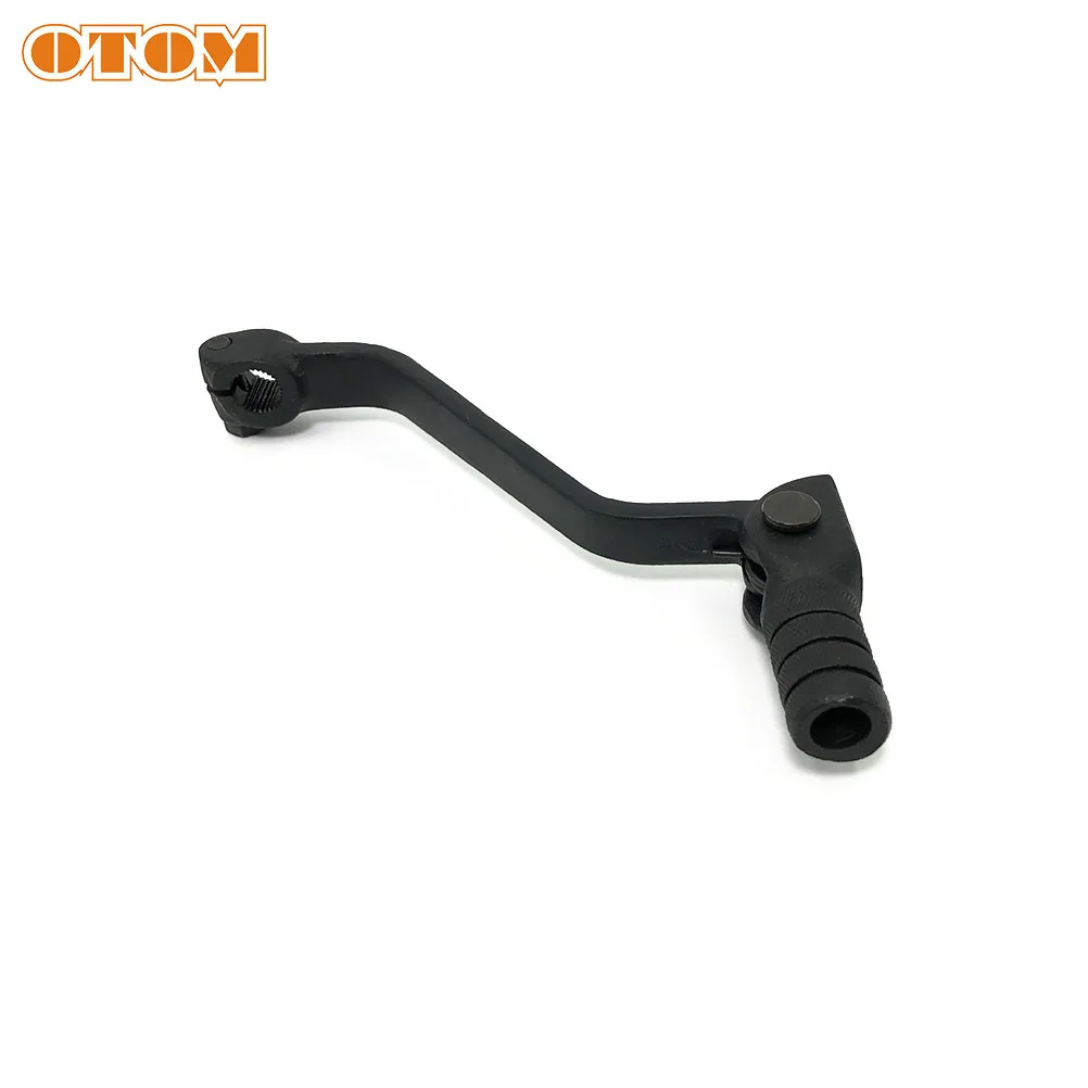 OTOM Motorcycle X6 Gear Shift Lever Anti-Drop Folding Gearshift Steel Pedal For HONDA CB125 CRF230 YAMAHA DT230 MT250 KAYO T2 T6