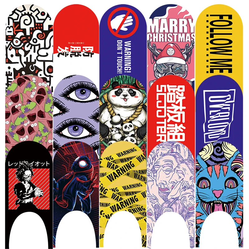 For xiaomi M365 1S Electric Scooter Personalized Footpad Sticker Modification Various Styles Choose PVC Waterproof
