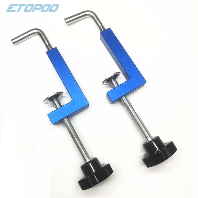 2pcs/set Multifunctional Woodworking clamp Aluminium Alloy fixing fixture for Wood working Benches Saw Machinery Wood Router