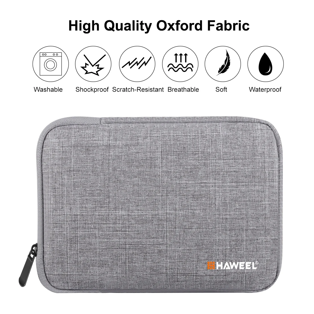 HAWEEL Notebook Sleeve Case 9.7 11 13 15 inch For HP DELL Laptop bag Zipper Tablets Carrying Bag Macbook Shockproof Case