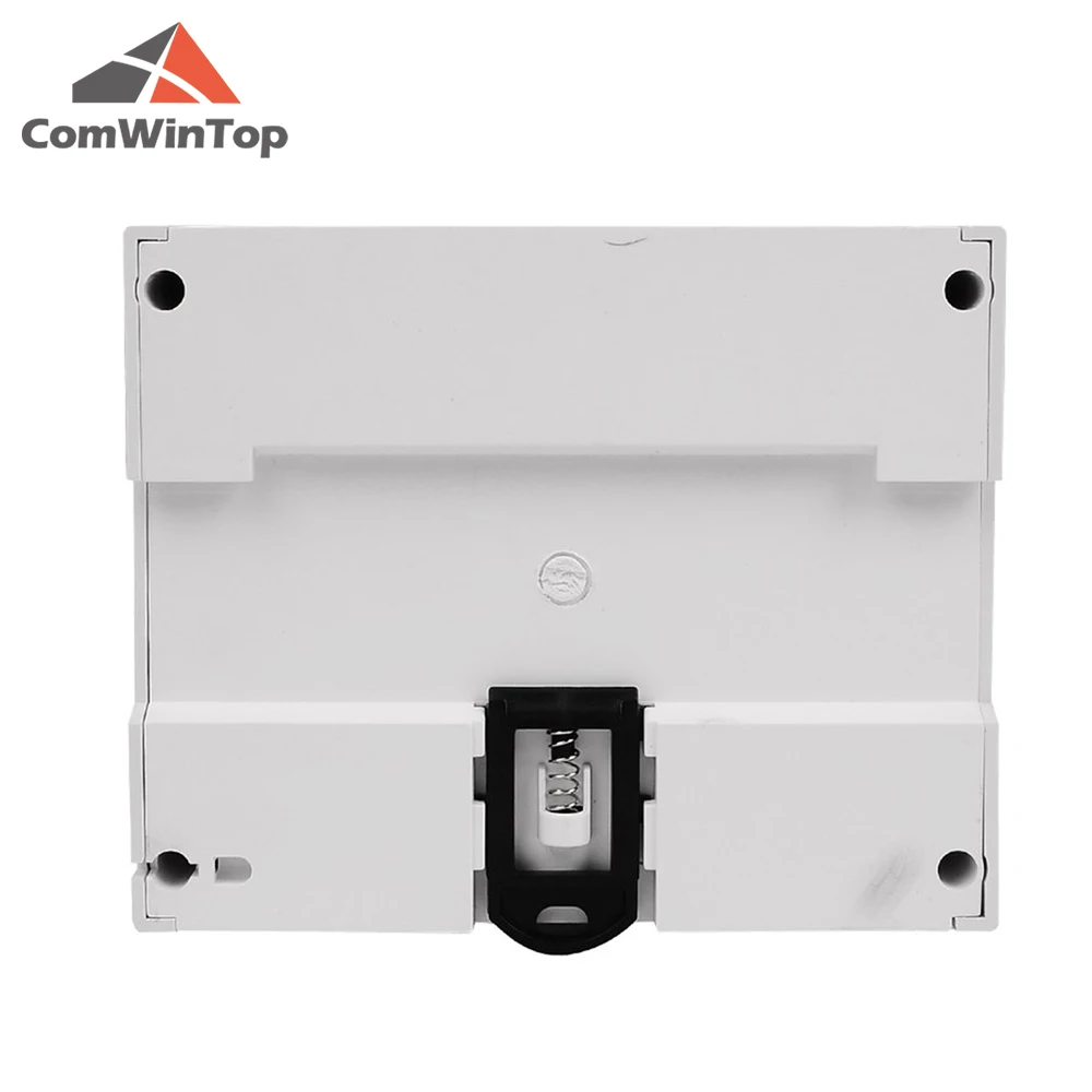 3 Phase 4 Wire RS485 Modbus 380V DIN Rail Energy Meter Digital Backlight Power Factor Monitors With Voltage Current Display