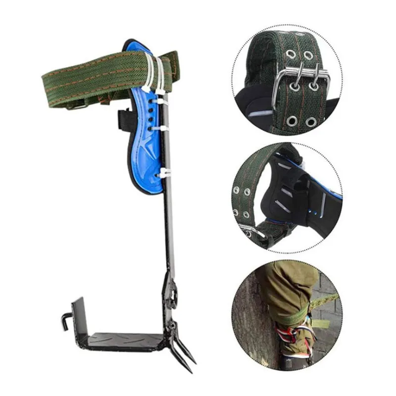 Tree Climbing Tool Big Turned Toe Buckle Catch Wasp Picker Tree Iron Shoes Upright Iron Shoes